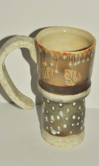 20oz Leaf Mug W/ Hook Handle