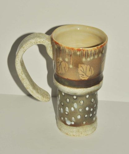 20oz Leaf Mug W/ Hook Handle