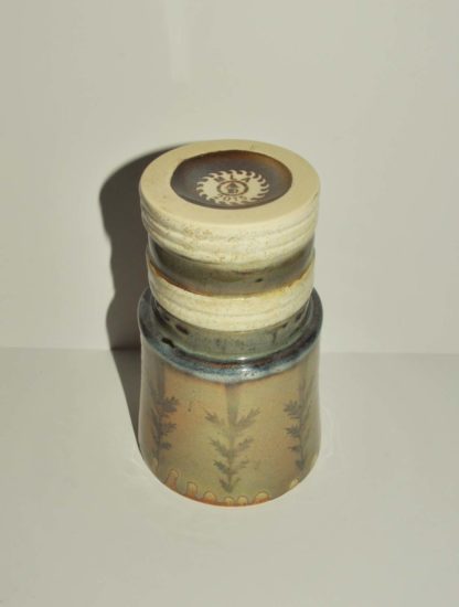24oz Stoneware Cup W/ Tree Patterns - Image 2
