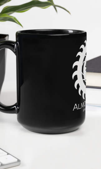 Black Glossy Mug