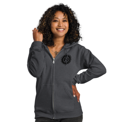 Women's heavy blend zip hoodie - Image 5